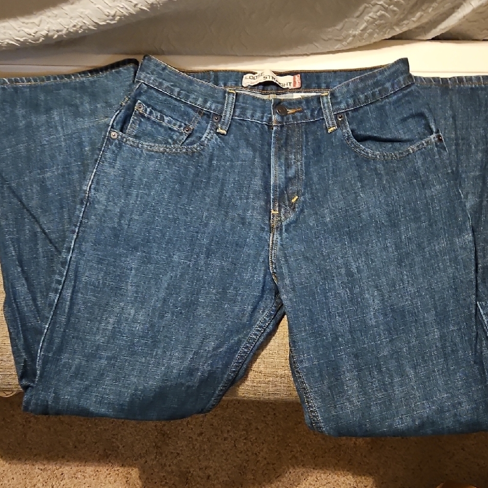Levi's Relaxed Fit Blue Jeans